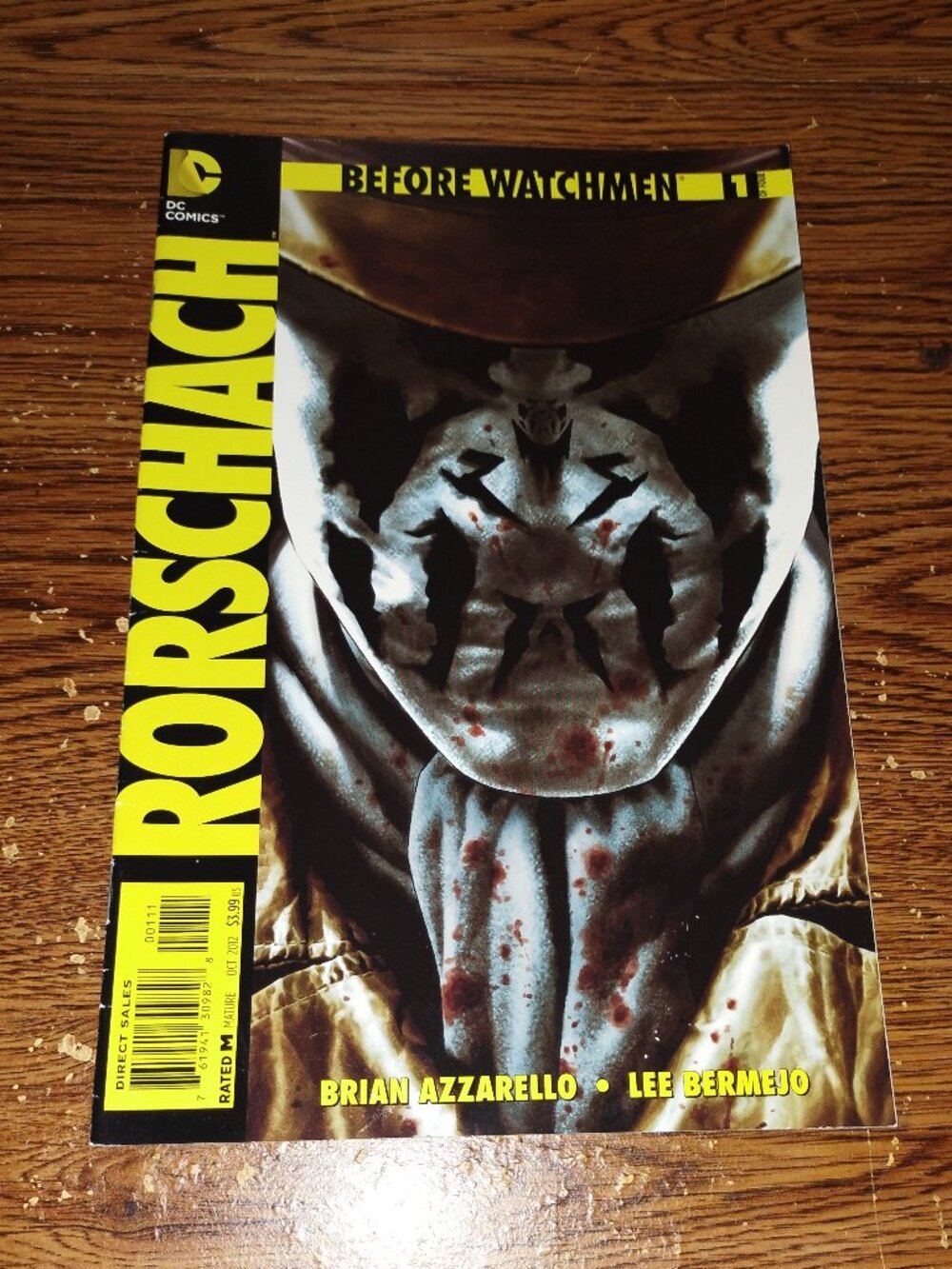 Before Watchmen: Rorschach #1 (DC Comics, 2012)